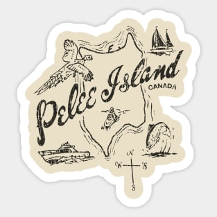 Pelee Island 1868 Sticker